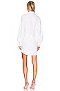 view 3 of 3 Full Sleeve Shirt Dress in White