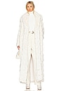 view 1 of 4 Floor Length Faux Fur Coat in White