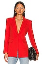 view 1 of 4 Bright Blazer in Fiery Red
