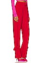 view 2 of 4 Military Suit Pant in Lipstick Red