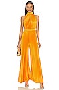 view 1 of 3 Cinema Low Back Jumpsuit in Amber