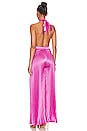 view 3 of 5 Low Back Cinema Jumpsuit in Flamingo