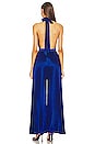 view 3 of 3 Cinema Low Back Jumpsuit in Regal Blue