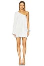 view 1 of 3 Palais Bridal One Shoulder Mini Dress in Ivory