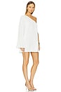 view 2 of 3 Palais Bridal One Shoulder Mini Dress in Ivory