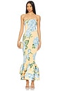 view 1 of 3 Ramblas Dress in Fleur Bleue