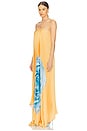 view 3 of 5 Black Tie Gown in Une Fleur Bleu
