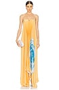 view 5 of 5 Black Tie Gown in Une Fleur Bleu