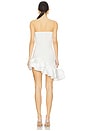 view 4 of 5 Volant Mini Dress in Bridal Ivory