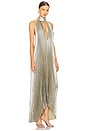 view 2 of 4 Opera Gown in Sage Shimmer