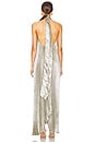 view 3 of 4 Opera Gown in Sage Shimmer