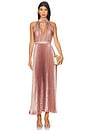view 1 of 4 Chateau Gown in Rose Quartz Shimmer