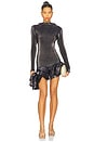 view 1 of 5 The Met Mini Dress in Disco Shimmer