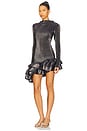 view 3 of 5 The Met Mini Dress in Disco Shimmer
