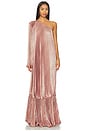 view 1 of 5 Mozart Gown in Rose Quartz Shimmer