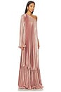 view 2 of 5 Mozart Gown in Rose Quartz Shimmer
