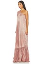 view 3 of 5 Mozart Gown in Rose Quartz Shimmer