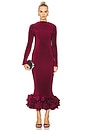 view 1 of 3 Campbell Cocktail Dress in Wine