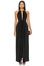 view 4 of 4 Boheme Gown in Noir