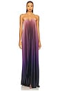view 1 of 4 Black Tie Gown in Dusty Dark Ombre