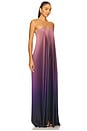 view 2 of 4 Black Tie Gown in Dusty Dark Ombre