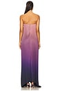 view 3 of 4 Black Tie Gown in Dusty Dark Ombre