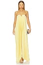 view 1 of 5 Black Tie Gown - Butter in Butter