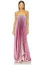 view 1 of 5 Black Tie Gown in Mauve Ombre