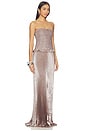 view 2 of 4 ROBE MAYA in Suede Shimmer