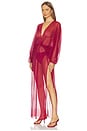 view 2 of 4 Capri Robe in Rouge Moonlight