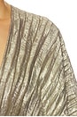 view 5 of 4 De Luxe Gown in Dark Gold Shimmer