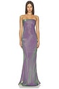 view 1 of 4 VESTIDO YORK  in Serpent Shimmer