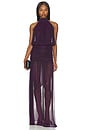 view 1 of 4 Hall Gown in Plum Moonlight