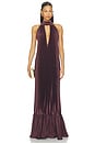 view 1 of 4 Libertie Gown in Mahogany