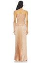 view 4 of 4 Maya Gown in Caramel