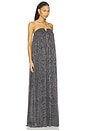 view 1 of 4 Aphrodite Gown in Gunmetal Moonlight