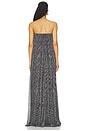 view 4 of 4 Aphrodite Gown in Gunmetal Moonlight