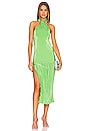 view 2 of 4 Soiree Klum Gown in Neon Lime