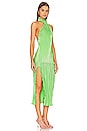 view 3 of 4 Soiree Klum Gown in Neon Lime