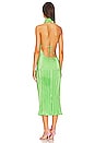 view 4 of 4 Soiree Klum Gown in Neon Lime