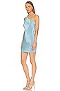 view 3 of 4 Naomi Mini Dress in Summer Blue