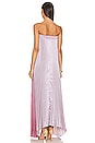 view 3 of 4 Bisous Strapless Gown in Mauve Ombre