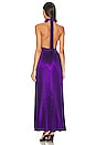 view 3 of 3 Renaissance Full Length Gown in Deep Purple