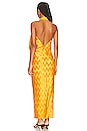 view 3 of 3 Riviera Sleeveless Gown in Amber
