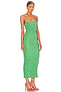 view 2 of 3 Aurore Dress in Bright Green