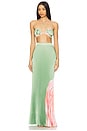 view 5 of 6 Gala Skirt in Une Fleur Rose