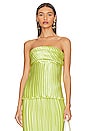 view 1 of 4 Vacances Strapless Top in Mojito