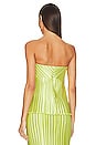 view 3 of 4 Vacances Strapless Top in Mojito