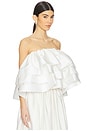 view 2 of 4 Sicilian Strapless Top in Bridal Ivory