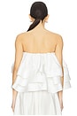 view 3 of 4 Sicilian Strapless Top in Bridal Ivory